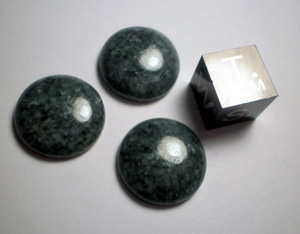 Motted green jade