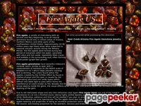 Fire Agate Information, Gemstones & Lapidary Rough Shopping Site