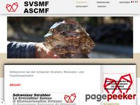 SVSMF  ASCMF  Swiss association of searchers, collectors of minerals and fossils