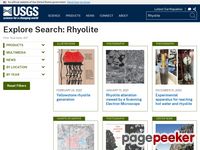 USGS Photo glossary of volcano terms: Rhyolite