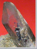 Anatase on Quartz - Catalonian Pyrenees