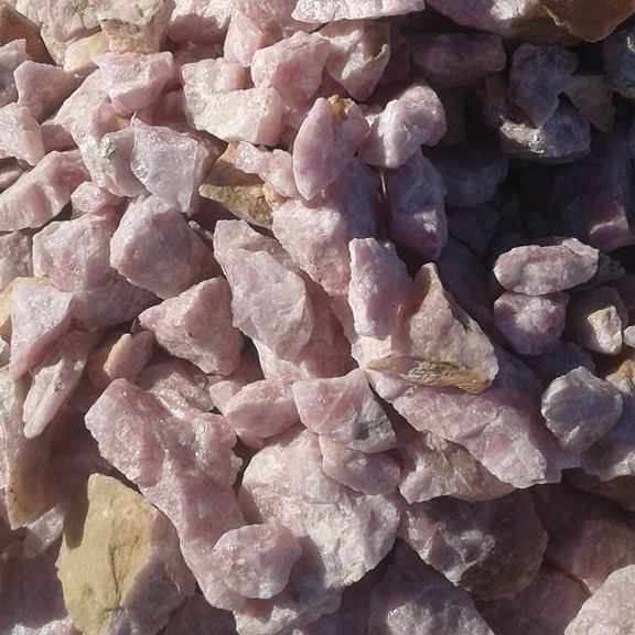 Natural Rough Rose Quartz from Namibia - photo 4