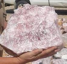 Natural Rough Rose Quartz from Namibia - foto 2