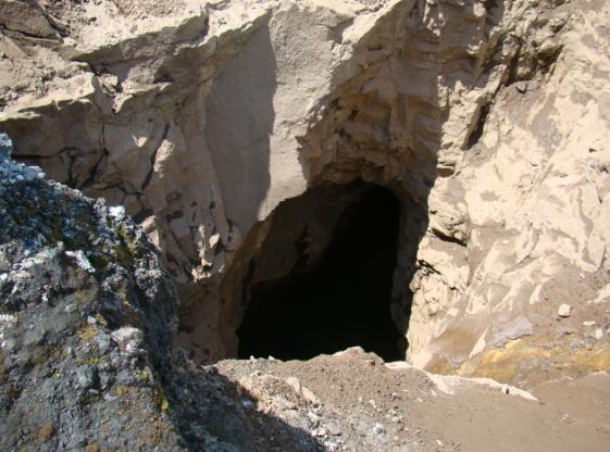 Mine entrance