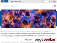Institute of Mineralogy – Leibniz University Hannover