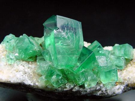 Green fluorite