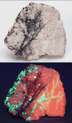 veins of franklinite