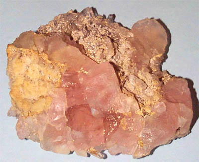 Pink fluorite