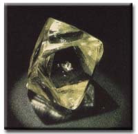 Glassy is a perfectly shaped rough diamond