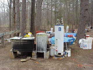 crystal cleaning yard