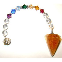 Citrine Chakra Pendulum