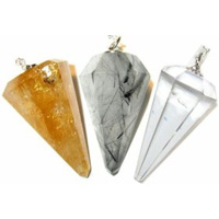 Citrine - Tourmalinated Quartz - Crystal Quartz