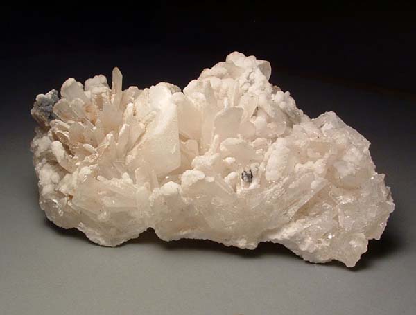 Hemimorphite with calcite Hemimorphite with calcite