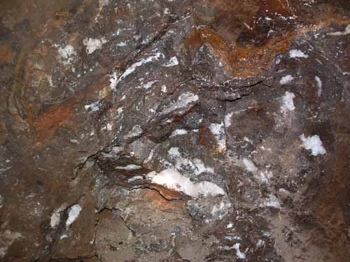 hemimorphite bearing vugs hemimorphite bearing vugs